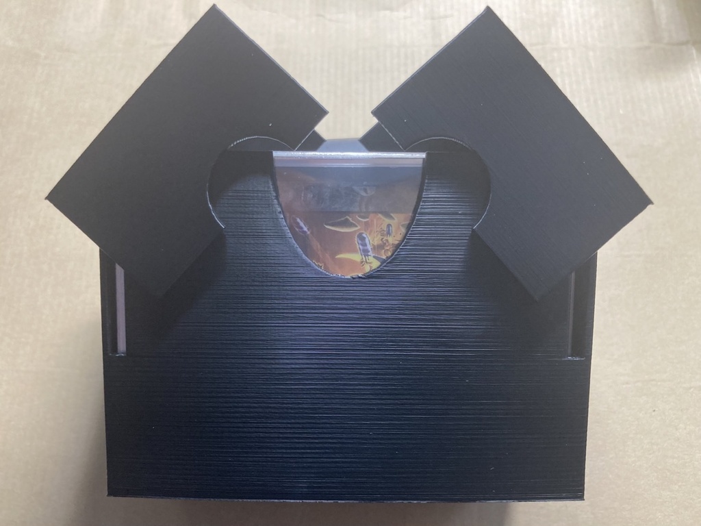 【旧作】3Dプリンタ製デュエマ用両開きデッキケース(送料込み価格)