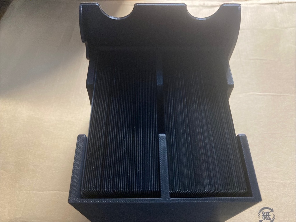 【新作】3Dプリンタ製デュエマ用ツインデッキケース(送料込み価格)