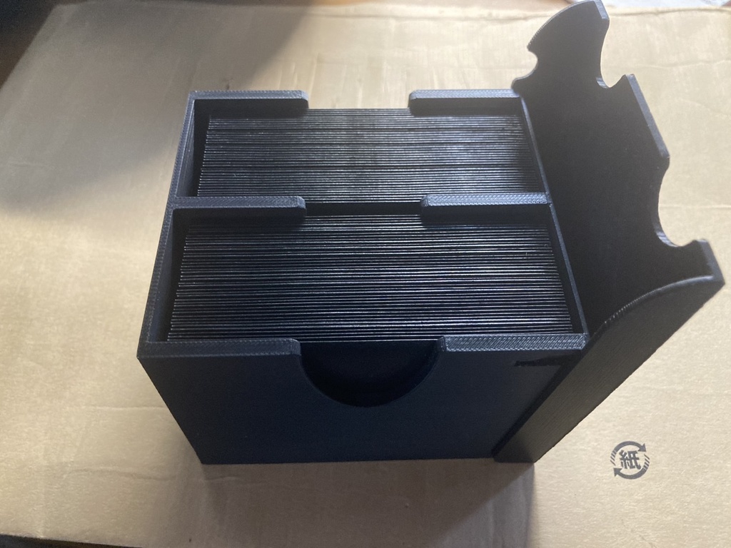 【新作】3Dプリンタ製デュエマ用ツインデッキケース(送料込み価格)