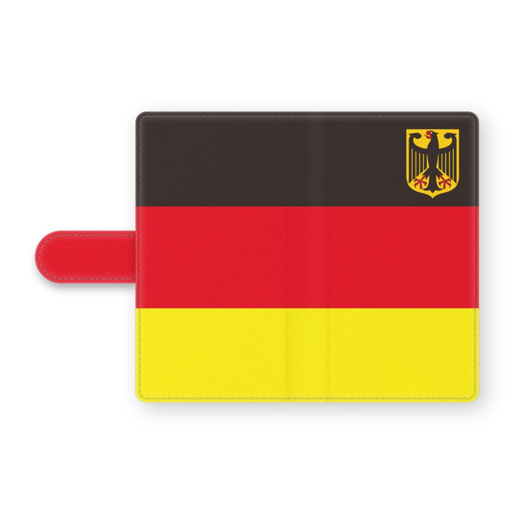 ドイツ　手帳型Androidケース