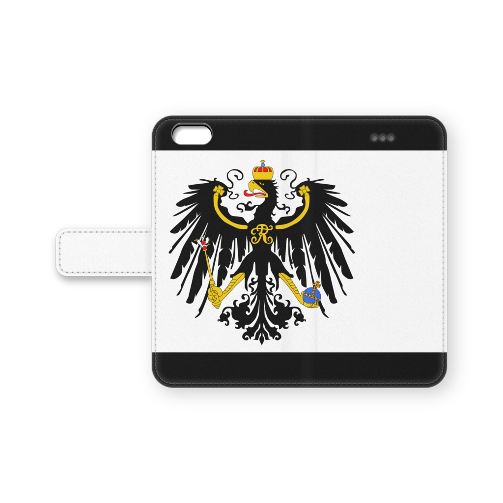 プロイセン 手帳型iPhoneケース