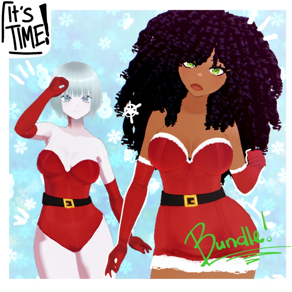 【VRoid衣装】 It’s TIME!! (Christmas Bundle)