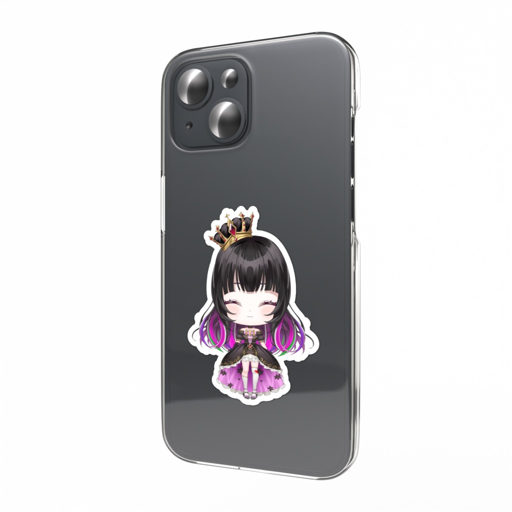 スマホステッカー(笑顔)