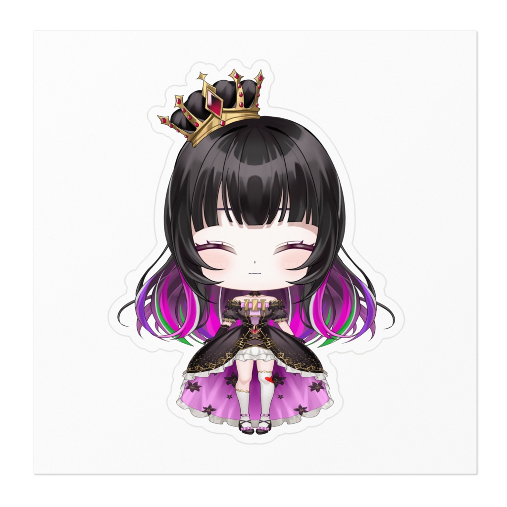 ステッカー(笑顔)