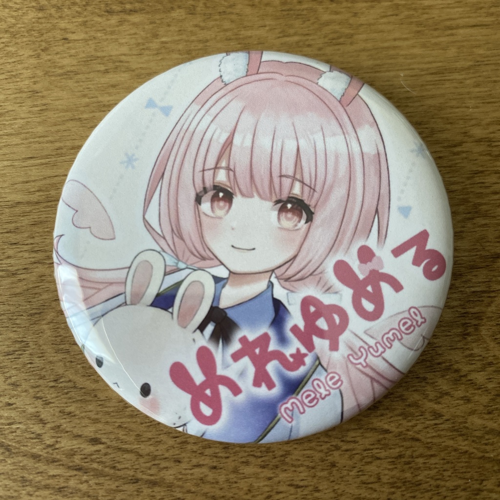 ロゴ入り♡缶バッジ