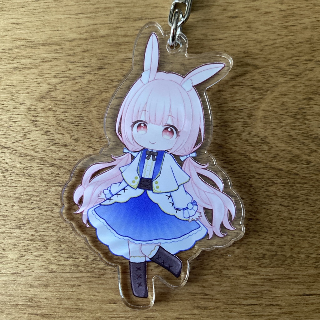 両面♡アクリルキーホルダー