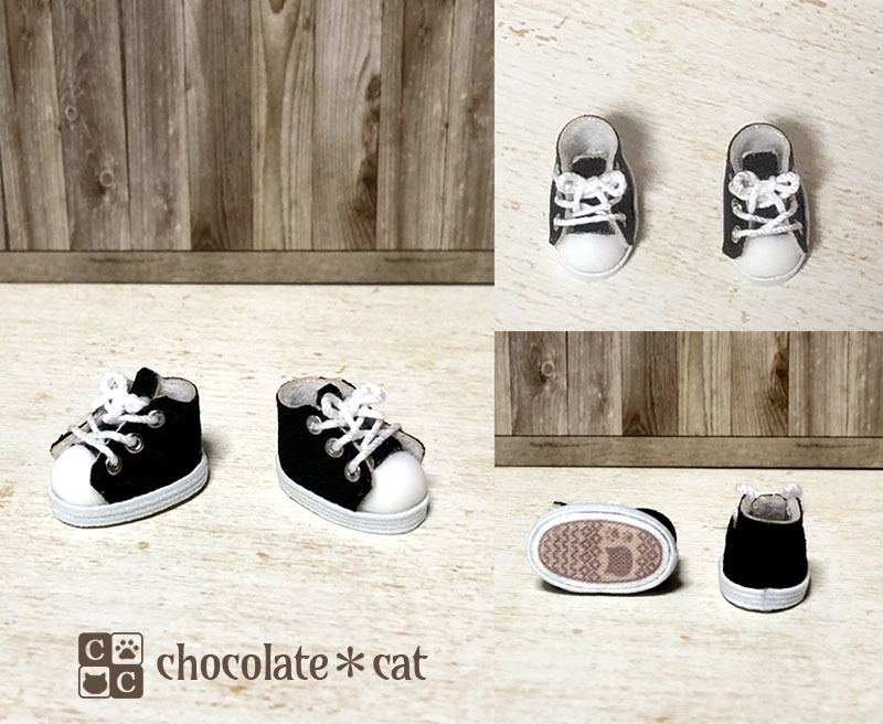 磁石入りスニーカー(ホワイト地) ねんどろいどどーるサイズ