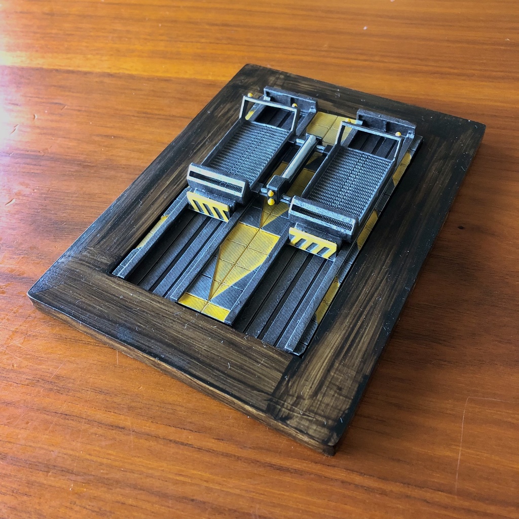 カタパルトビネット -15cm程度のロボットモデルに最適-