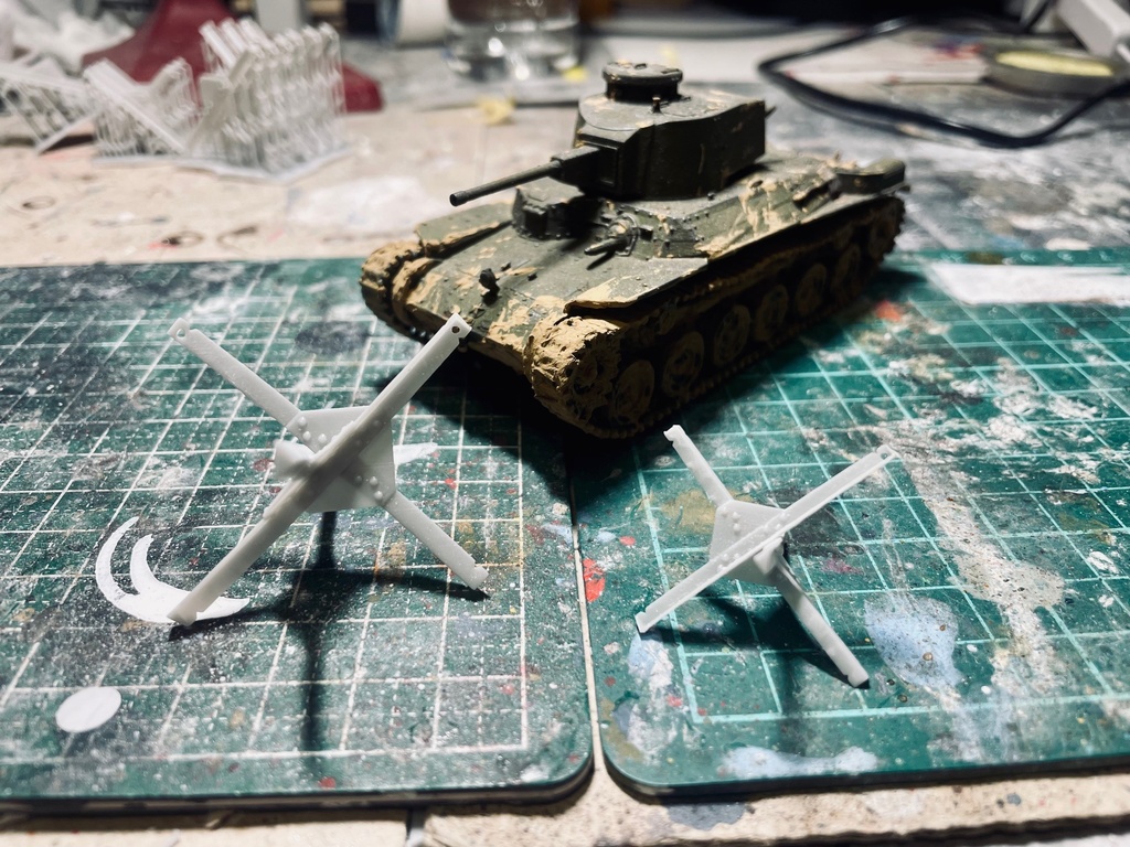 【データ販売】3Dプリント用対戦車障害物(チェコのハリネズミ)