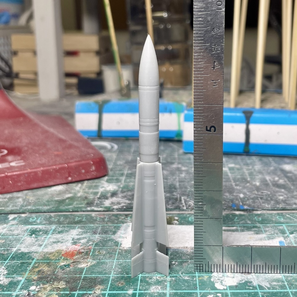 【データ販売】3Dプリント用AIM-54フェニックスミサイル(1/48)