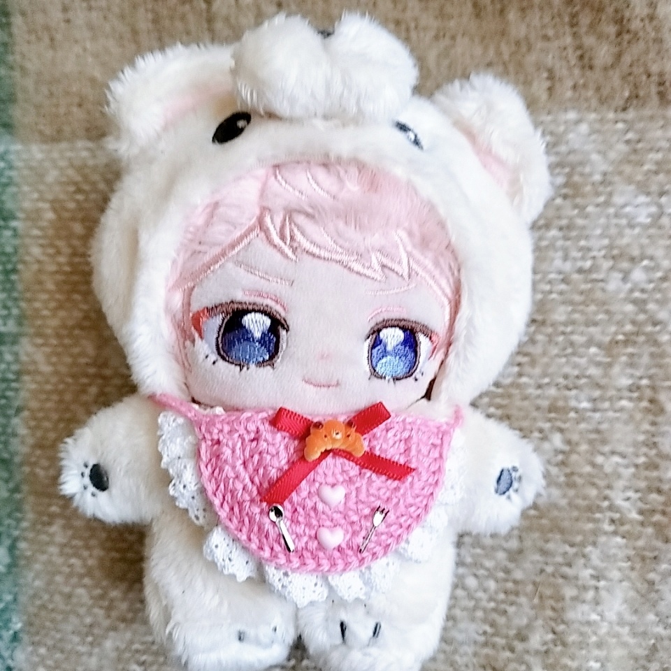 いつぬい用スタイ　クロワッサン