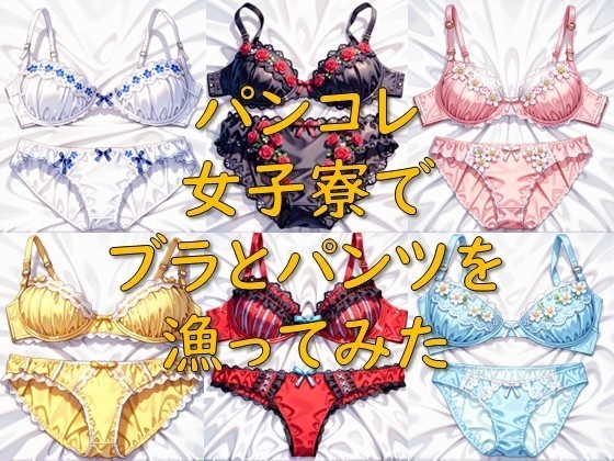 パンコレ_女子寮でブラとパンツを漁ってみた