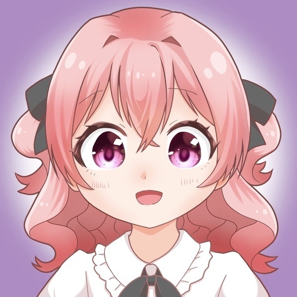 【先着5名様】SNS用 女の子アイコン（表情差分3種）