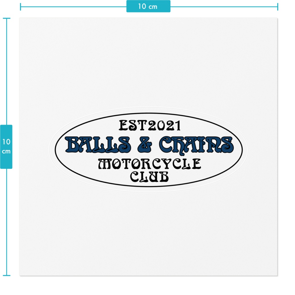 Balls & Chains ステッカー