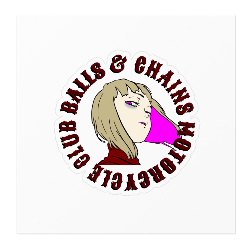 balls&chains エピタフステッカー