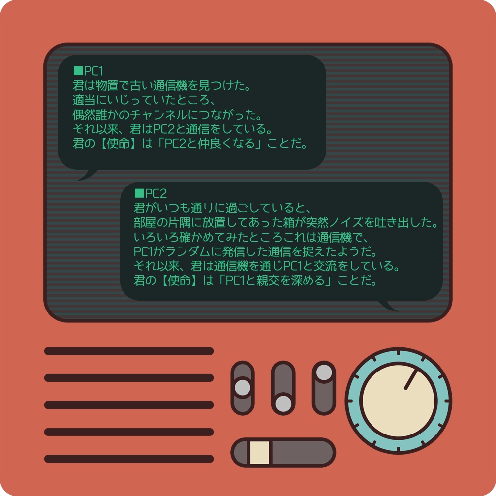 シノビガミシナリオ「Hello,Hello」 SPLL:E223062