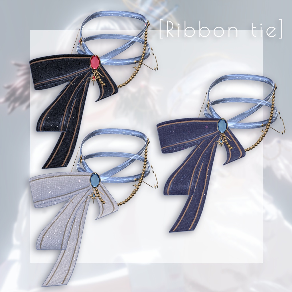 【動く】Ethereal Glow - 天使アクセサリーセット【VRChat向け】