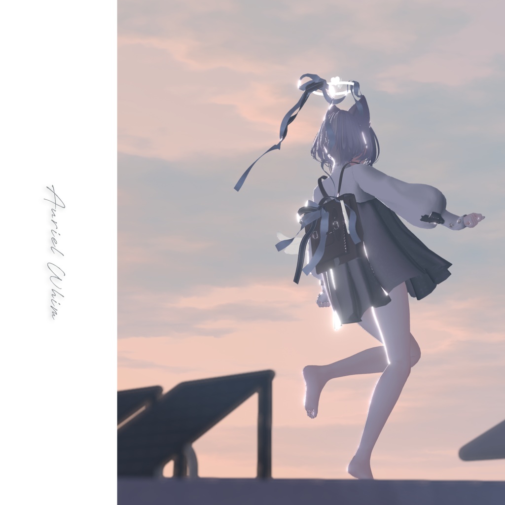 【動く】Auriel Whim - 天使アイテムセット【VRChat向け】