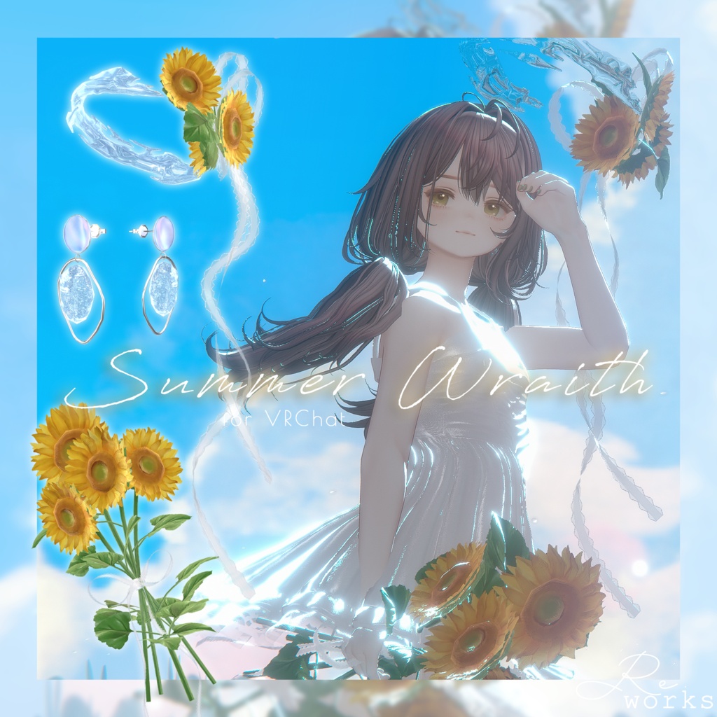 Summer Wraith - 夏イメージアイテムセット【VRChat向け】