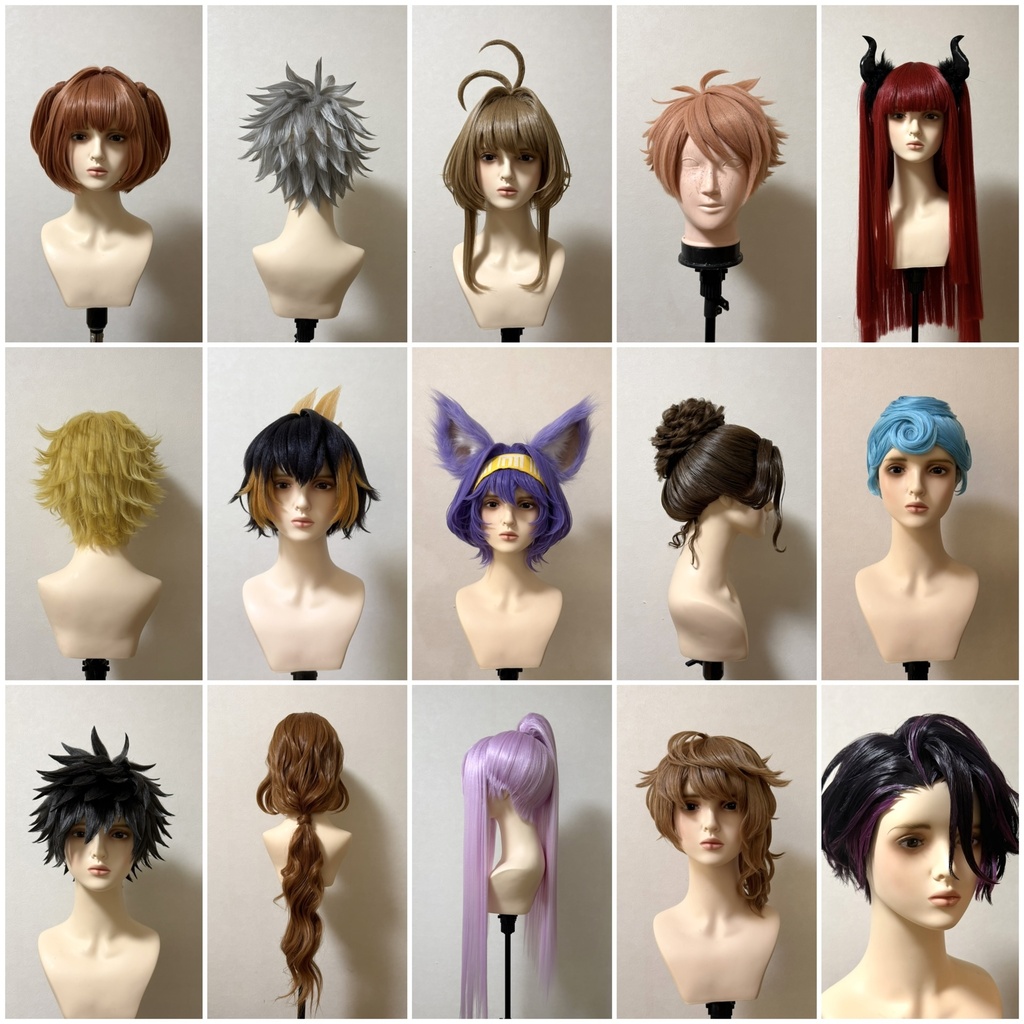 コスプレ ウィッグオーダー受付ページ