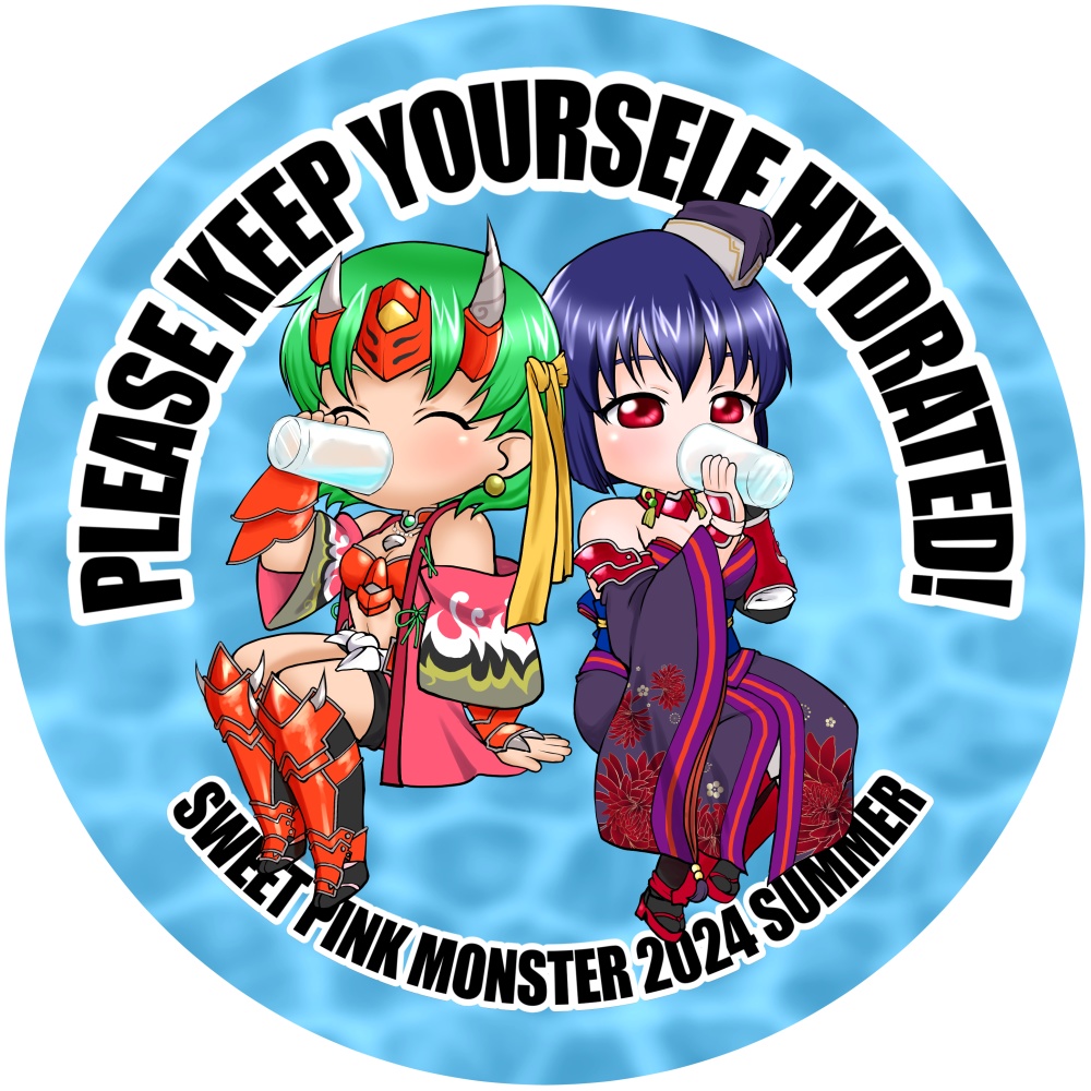 モトチカちゃんの耳飾り(紙うちわ付き)【同人誌・戦国乙女二次創作】