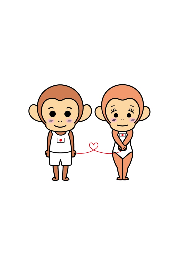 猿キャラクター