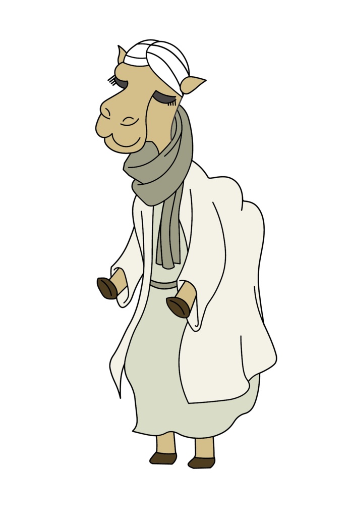 ラクダキャラクター