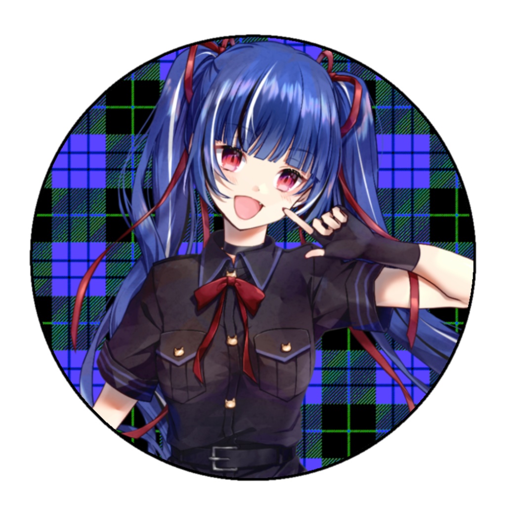 缶バッチ【立ち絵パレアちゃん】