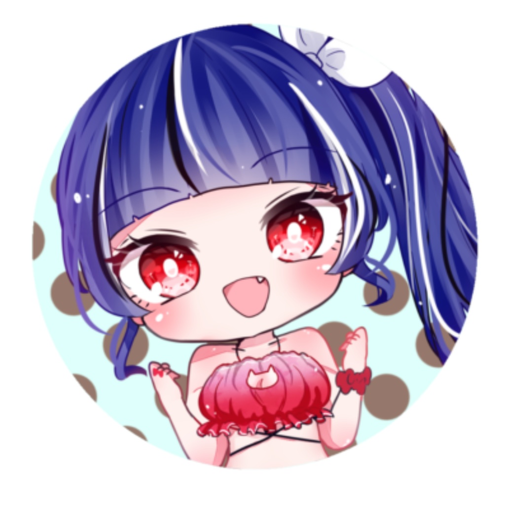 缶バッチ【夏休みパレち】