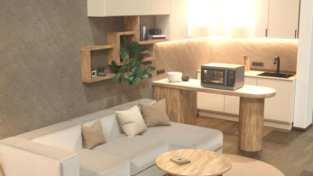 【究極フォトリアル3D】電子レンジ 3Dアセット(6セット)