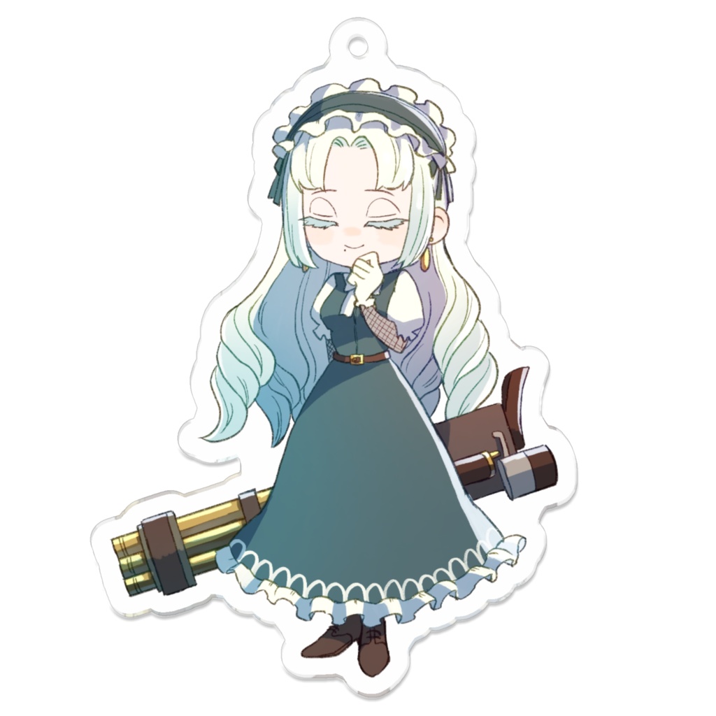 カスピ海アクリルキーホルダー