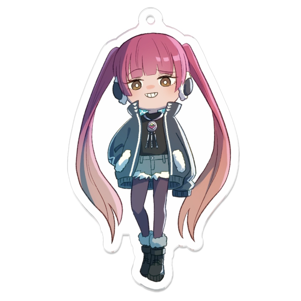 ラプテフ海アクリルキーホルダー