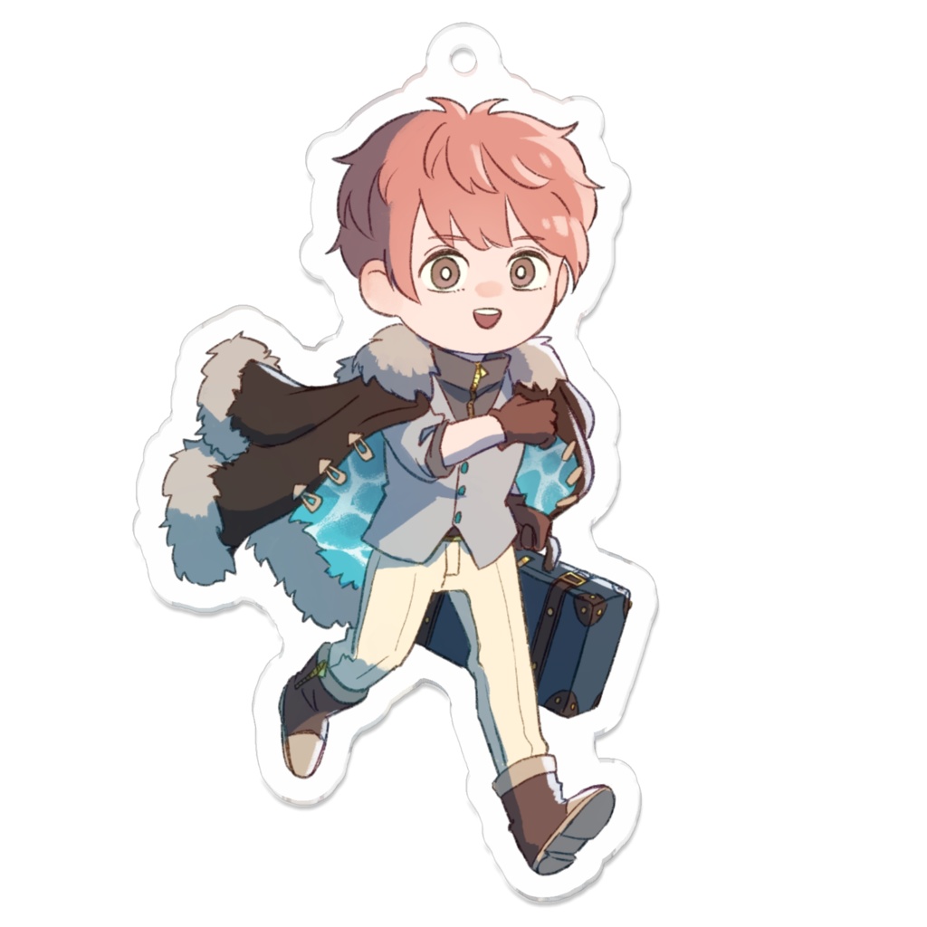 ラブラドル海アクリルキーホルダー