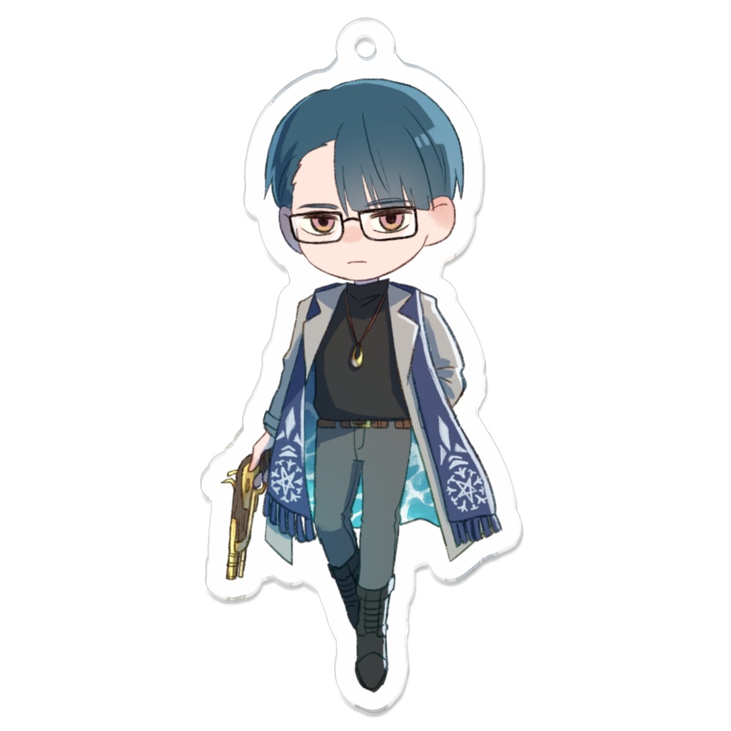 バルト海アクリルキーホルダー