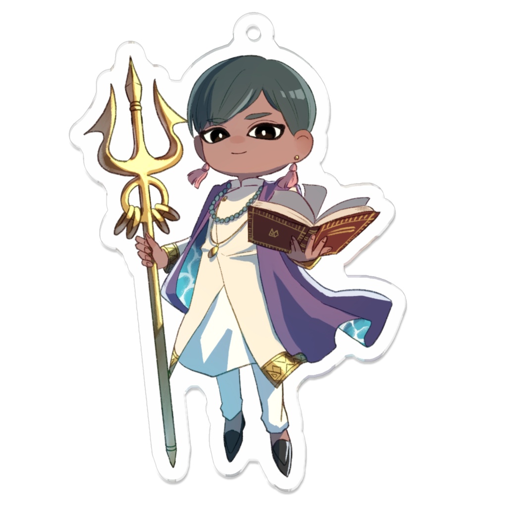 インド洋アクリルキーホルダー