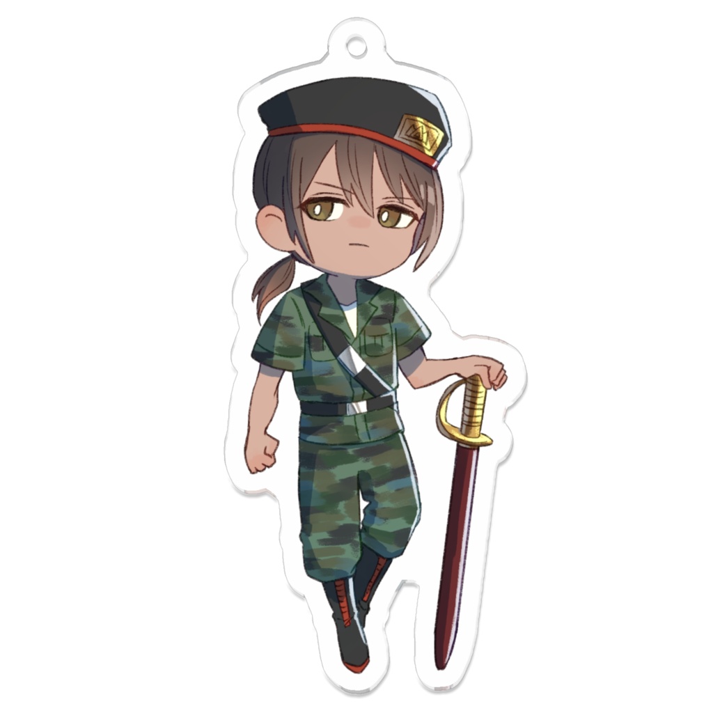 セレベス海アクリルキーホルダー
