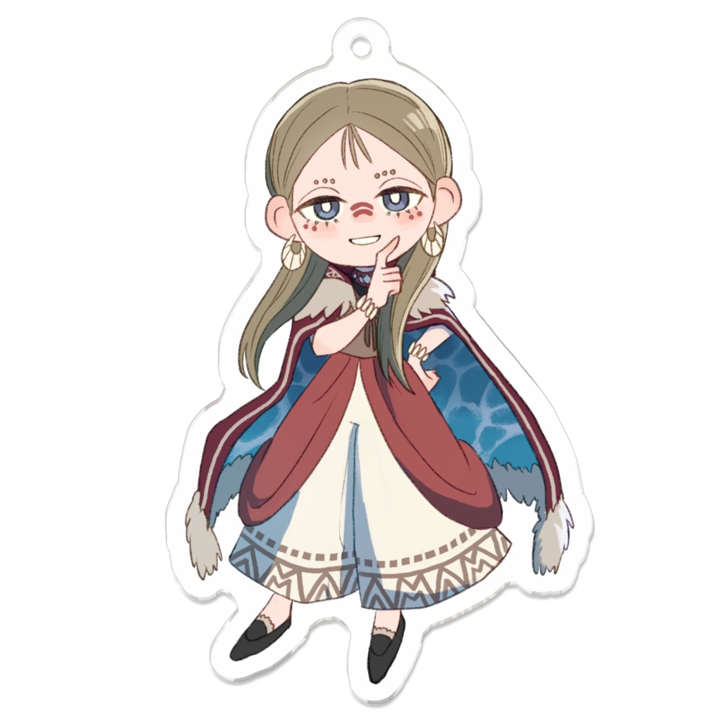 ウェッデル海アクリルキーホルダー