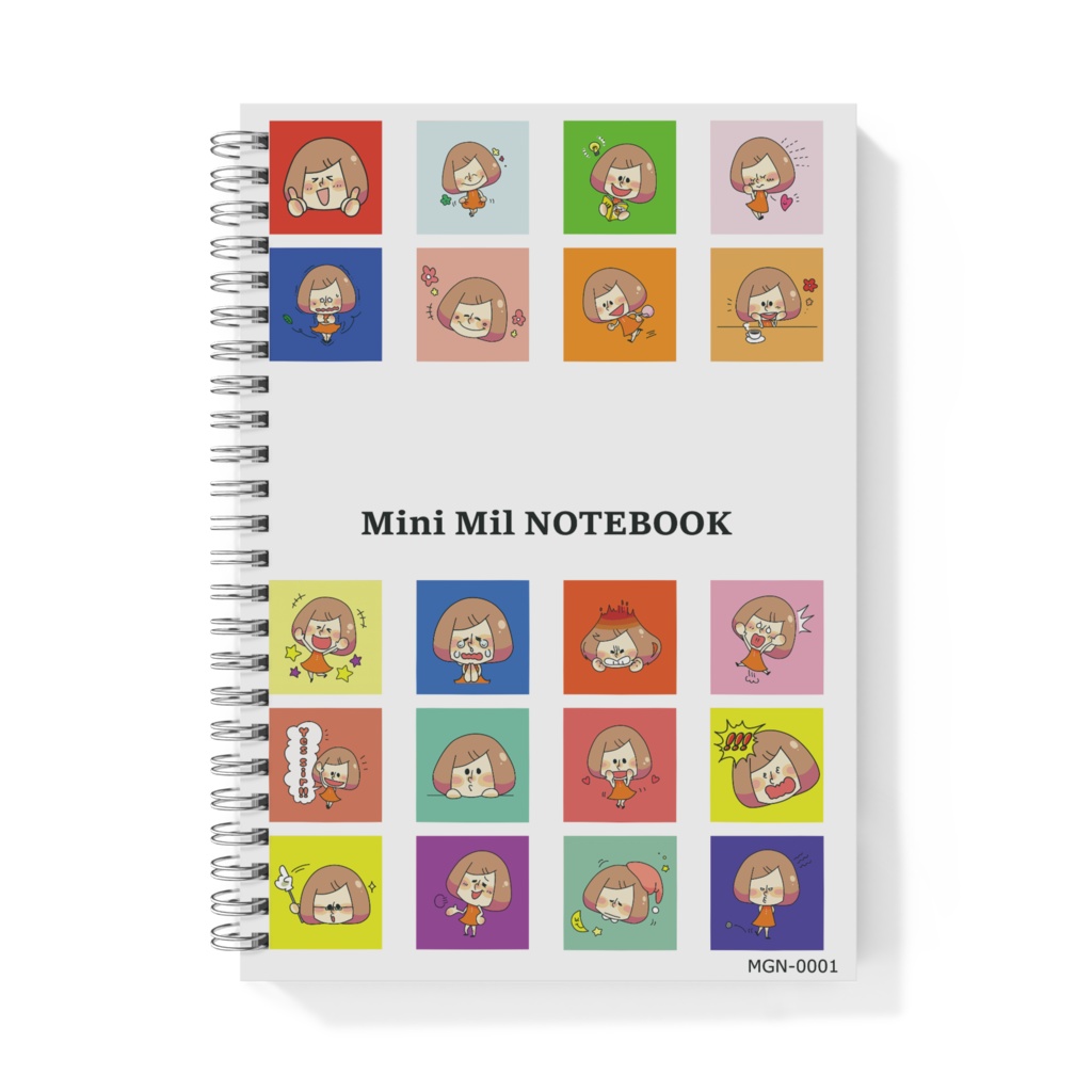 【Mini Mil (20柄)】A5 (全10色)