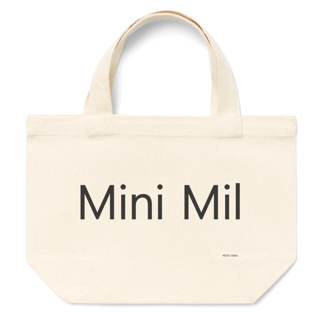 【Mini Mil (ロゴ柄)】(全3種)