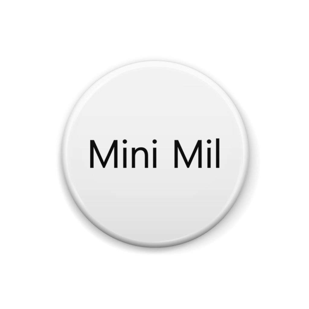 【Mini Mil (ロゴ柄)】(全14色)