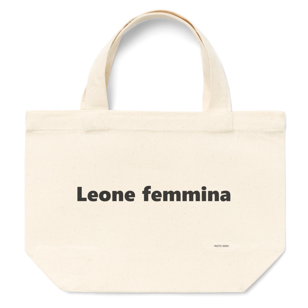 【Leone femmina (文字ロゴ)】(全3種)