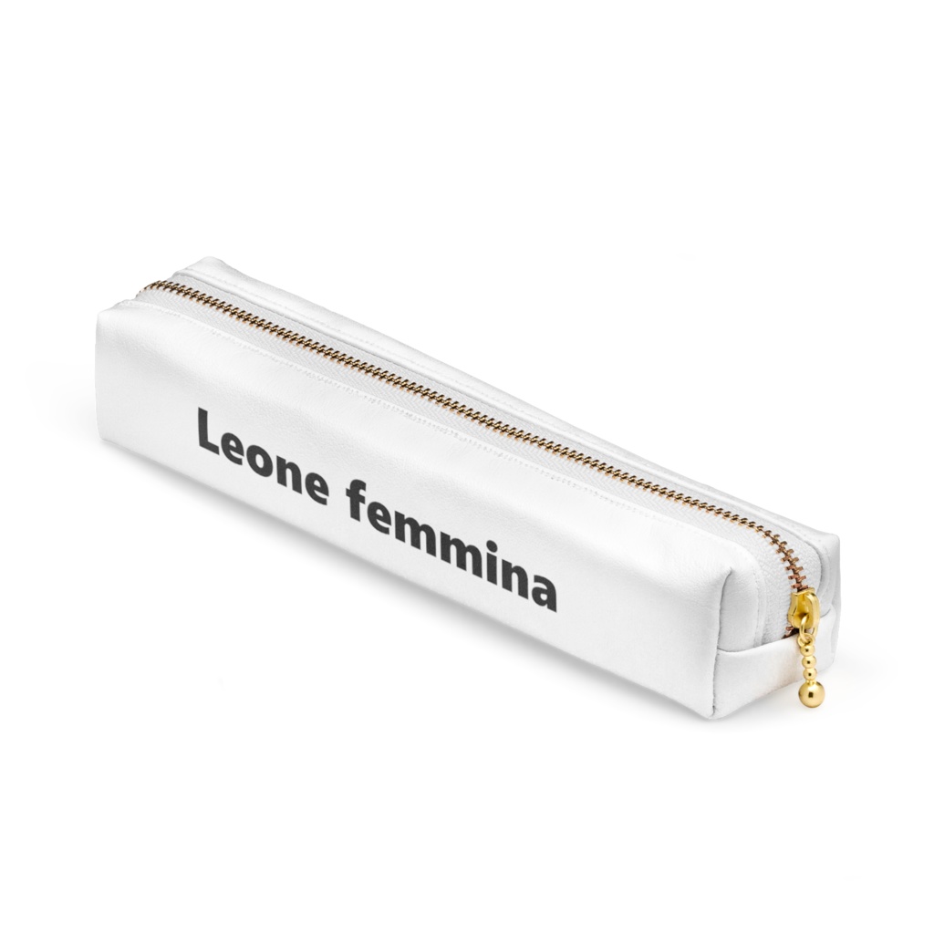 【Leone femmina (文字ロゴ)】(全2種)