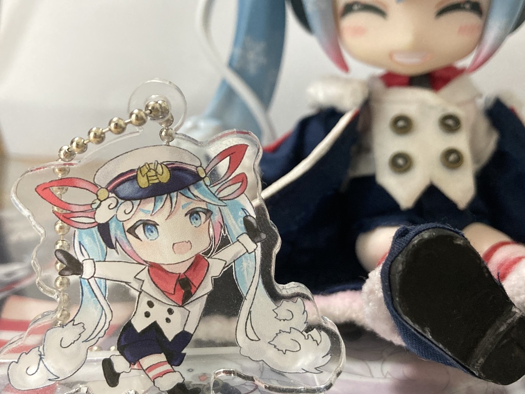 雪ミク2022 アクリルキーホルダー