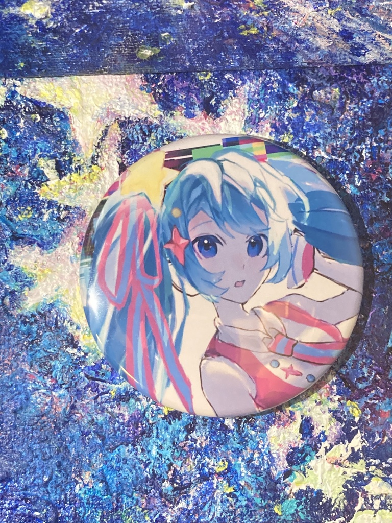 マジカルミライ2022 缶バッジ　てんすちゃん