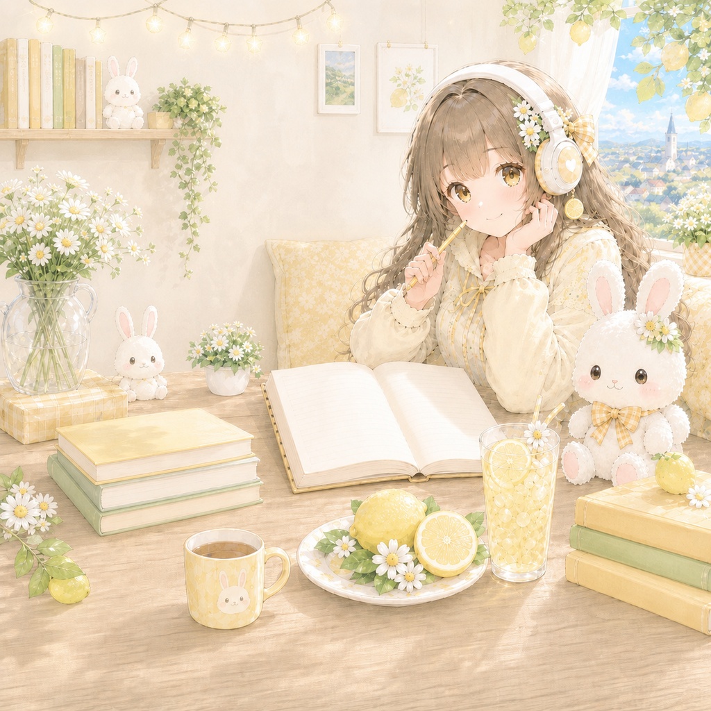【無料フリーBGM】Lemon Study Time｜Mochi Lofi