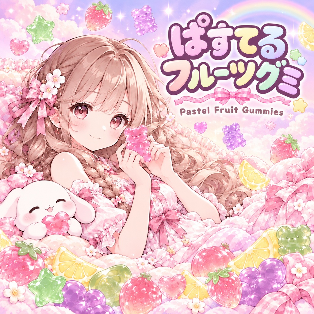【無料フリーBGM】ぱすてるフルーツグミ / Pastel Fruit Gummies｜Mochi Lofi