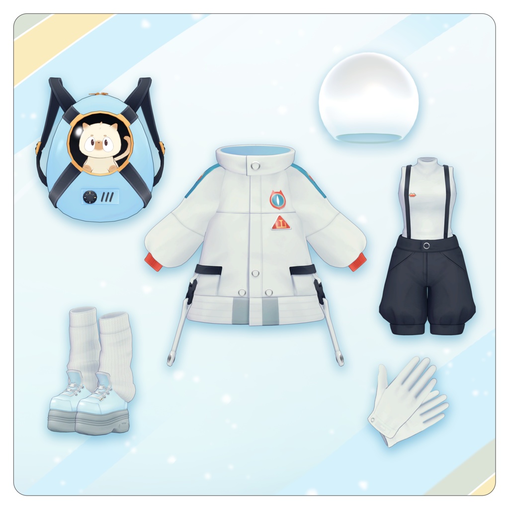 【ふゆうちゃん】オリジナル3Dモデル