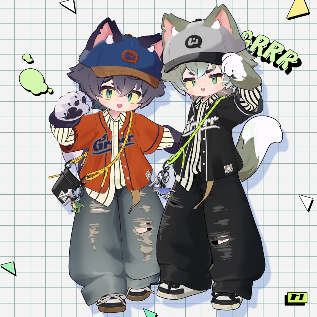 【まめふれんず/ヌノスプ/うささき対応】 ActiveDenims-アクティブデニムズ-