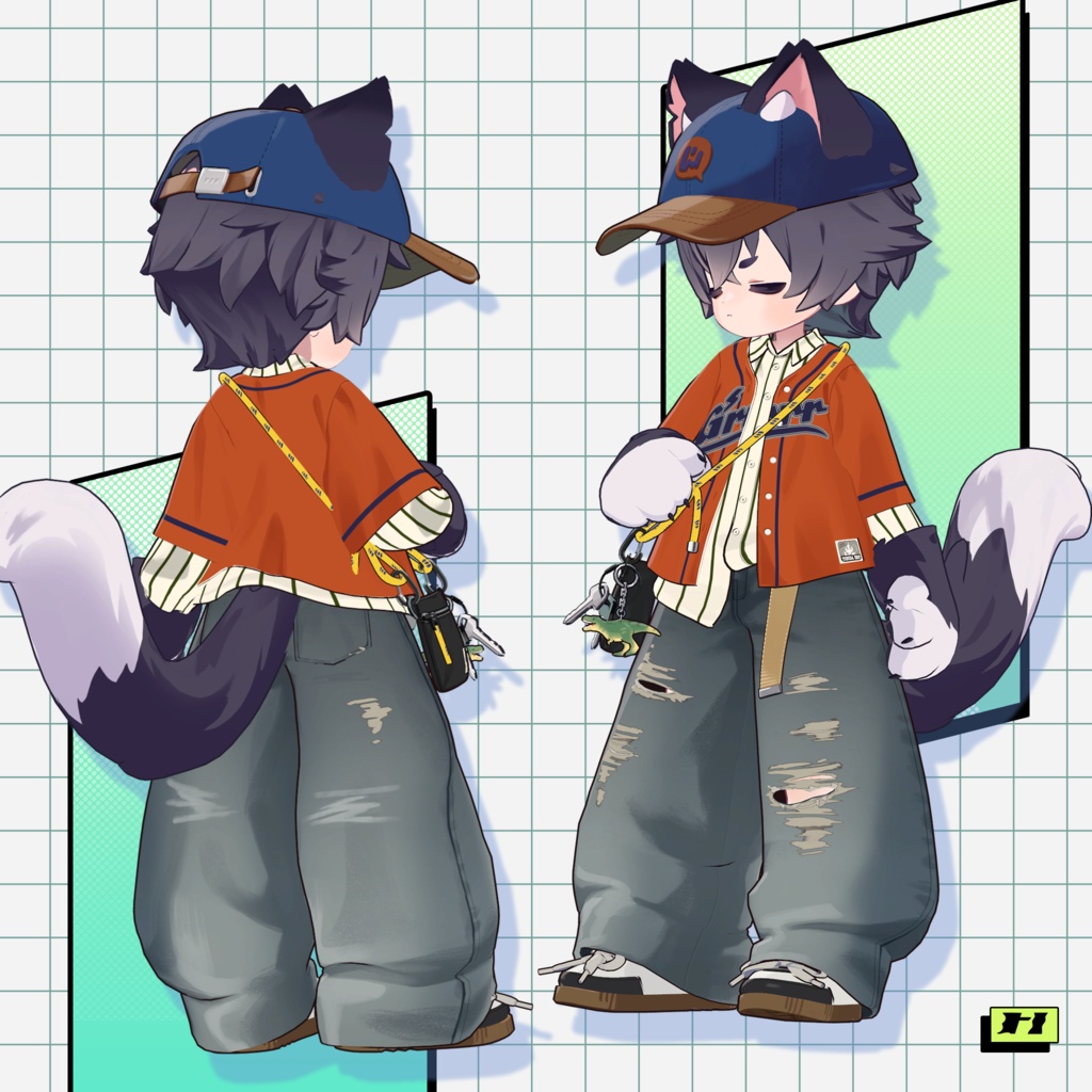 【まめふれんず/ヌノスプ/うささき対応】 ActiveDenims-アクティブデニムズ-