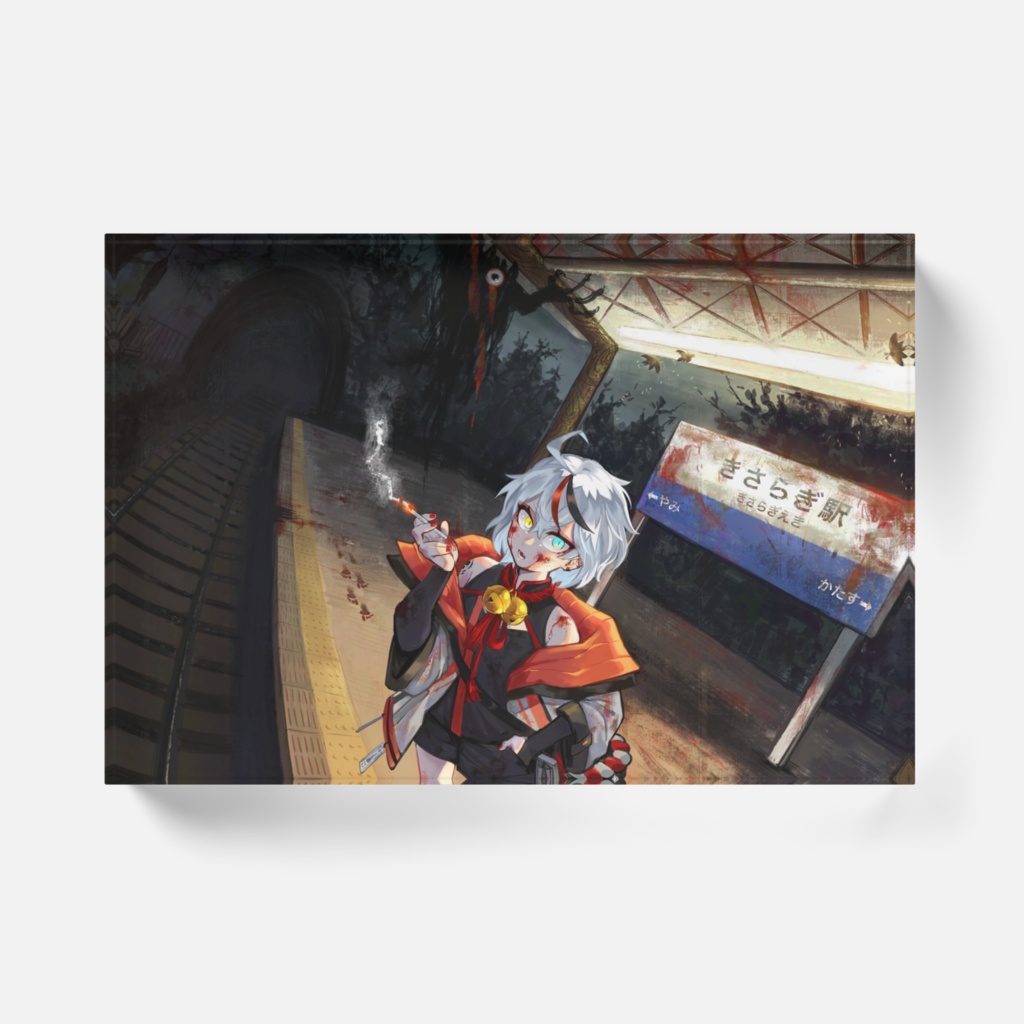 【小狐坂みたま】アクリルブロック